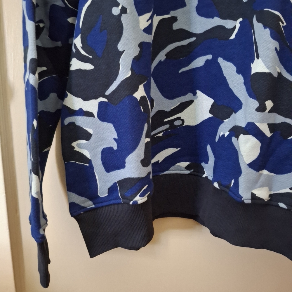 NWT G-Star RAW Camo Sweatshirt With Ribbed Neck, Cuff & Bottom_2 - Picture 6 of 10